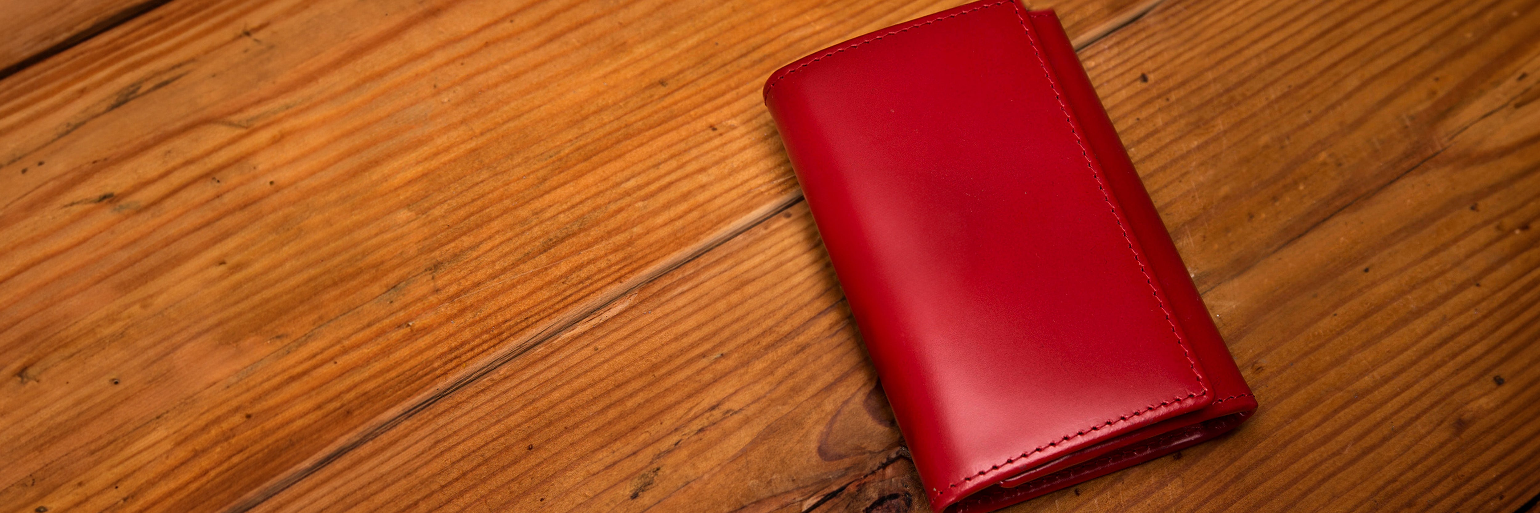Leather flap hotsell over purse
