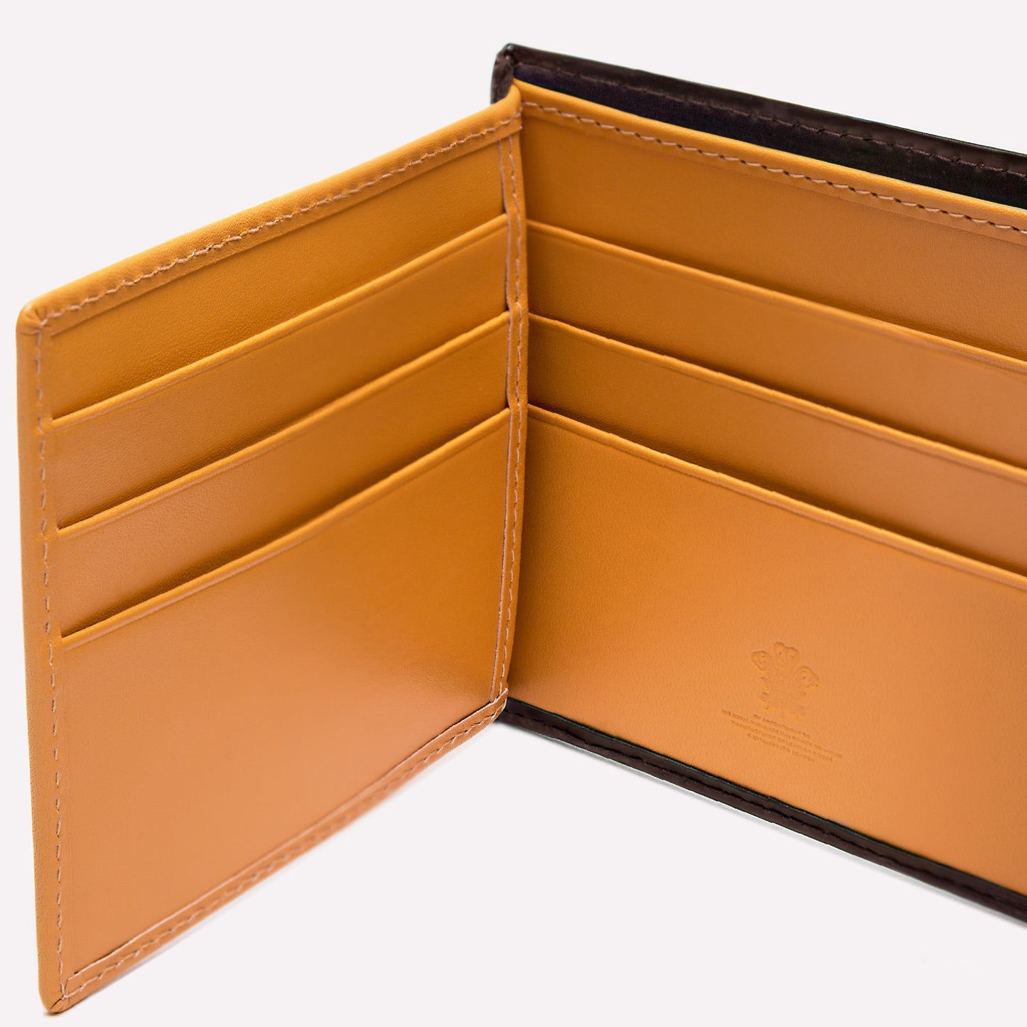 Bridle Hide Billfold with 6 C/C & Purse