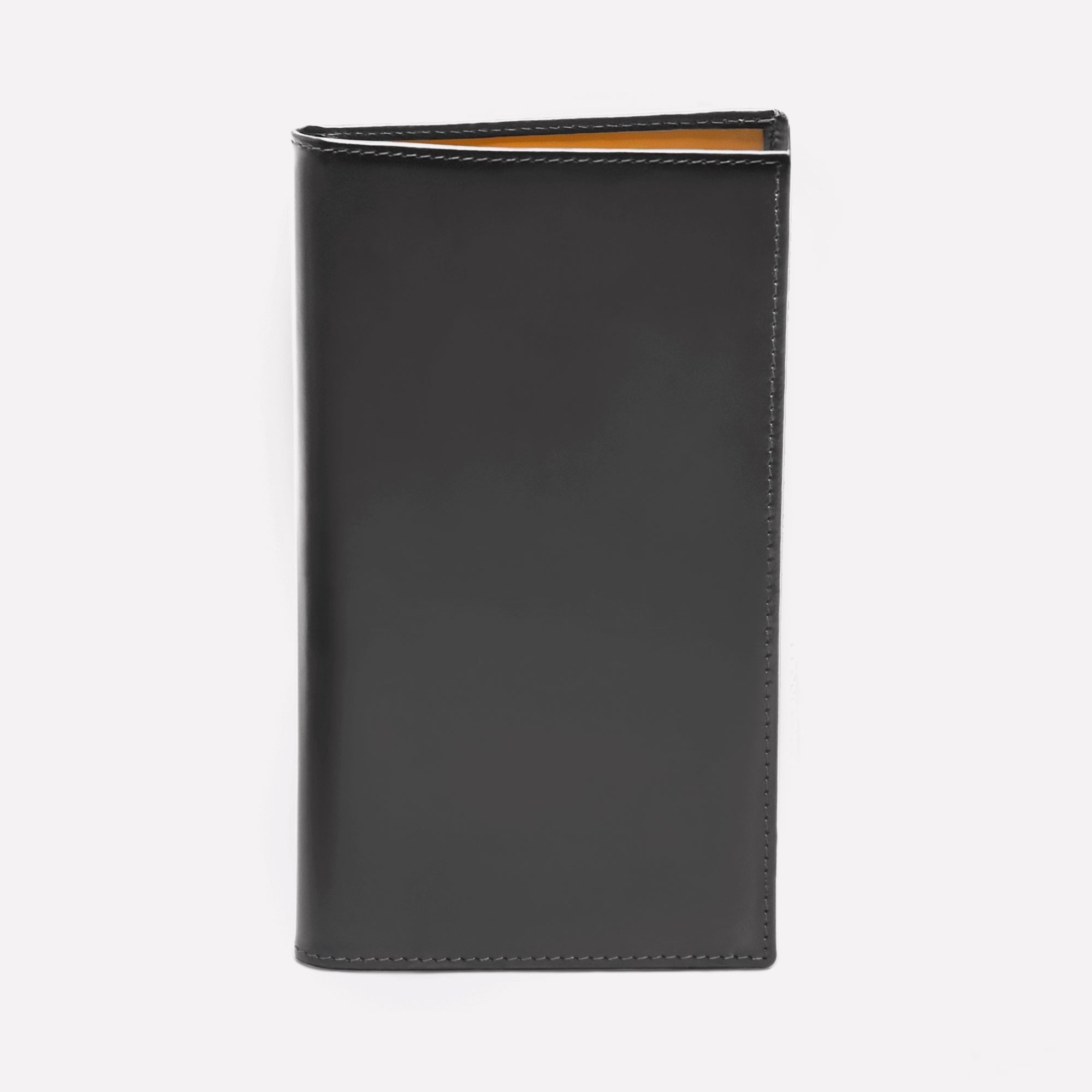 Heritage Leather Long Wallet with Zipped Pocket