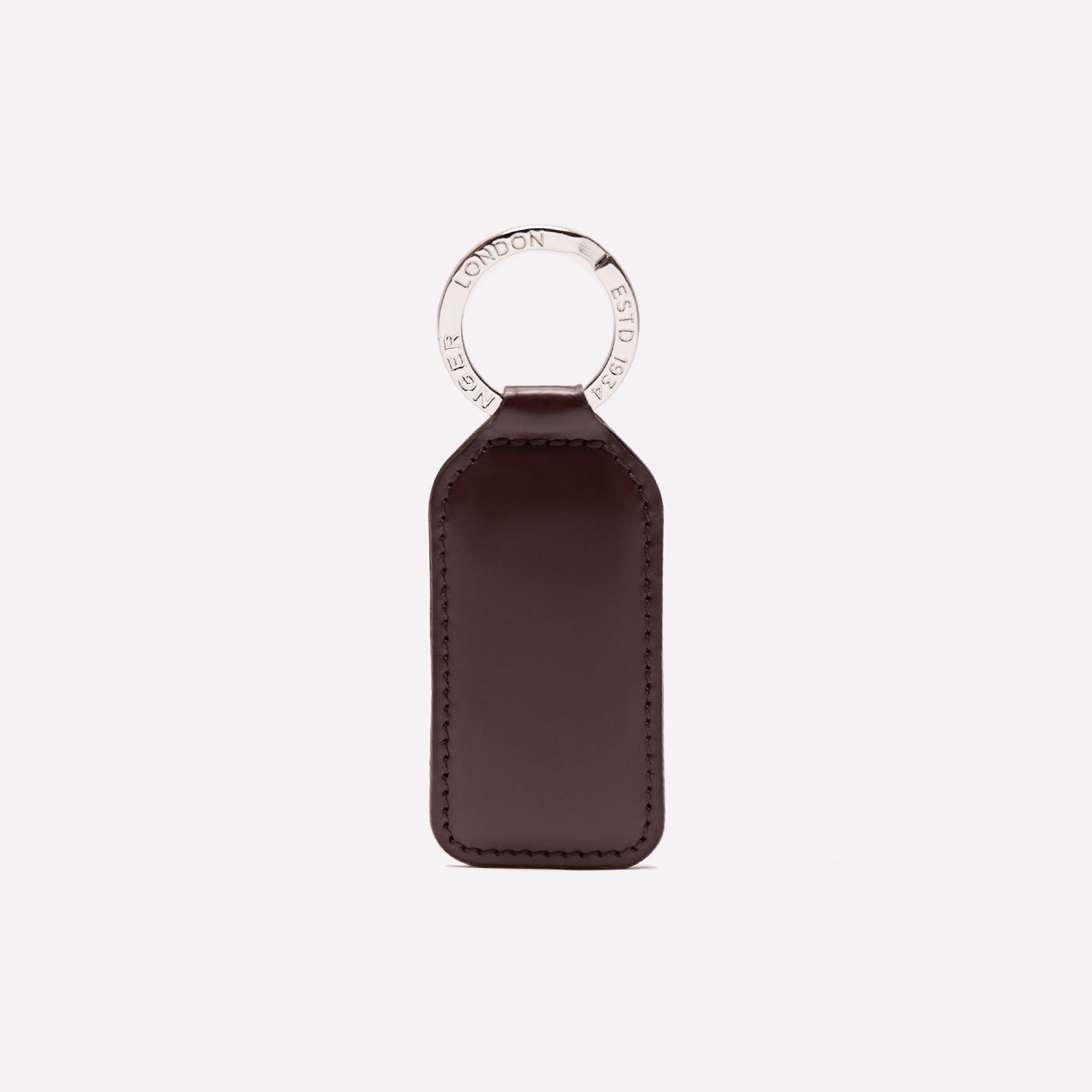 Handmade Leather Rectangular Key Ring