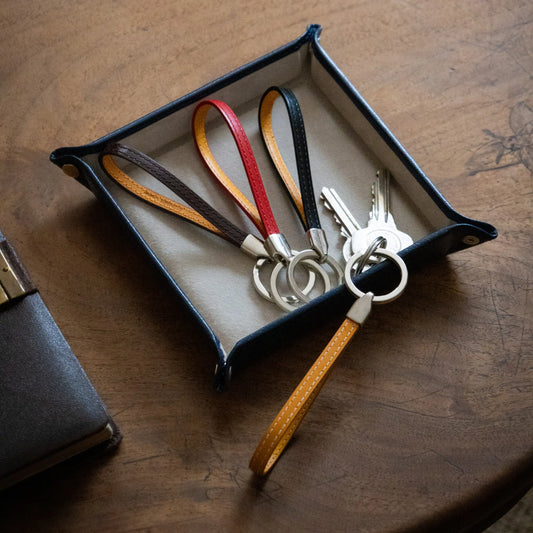 Bridle Hide Loop Keyring