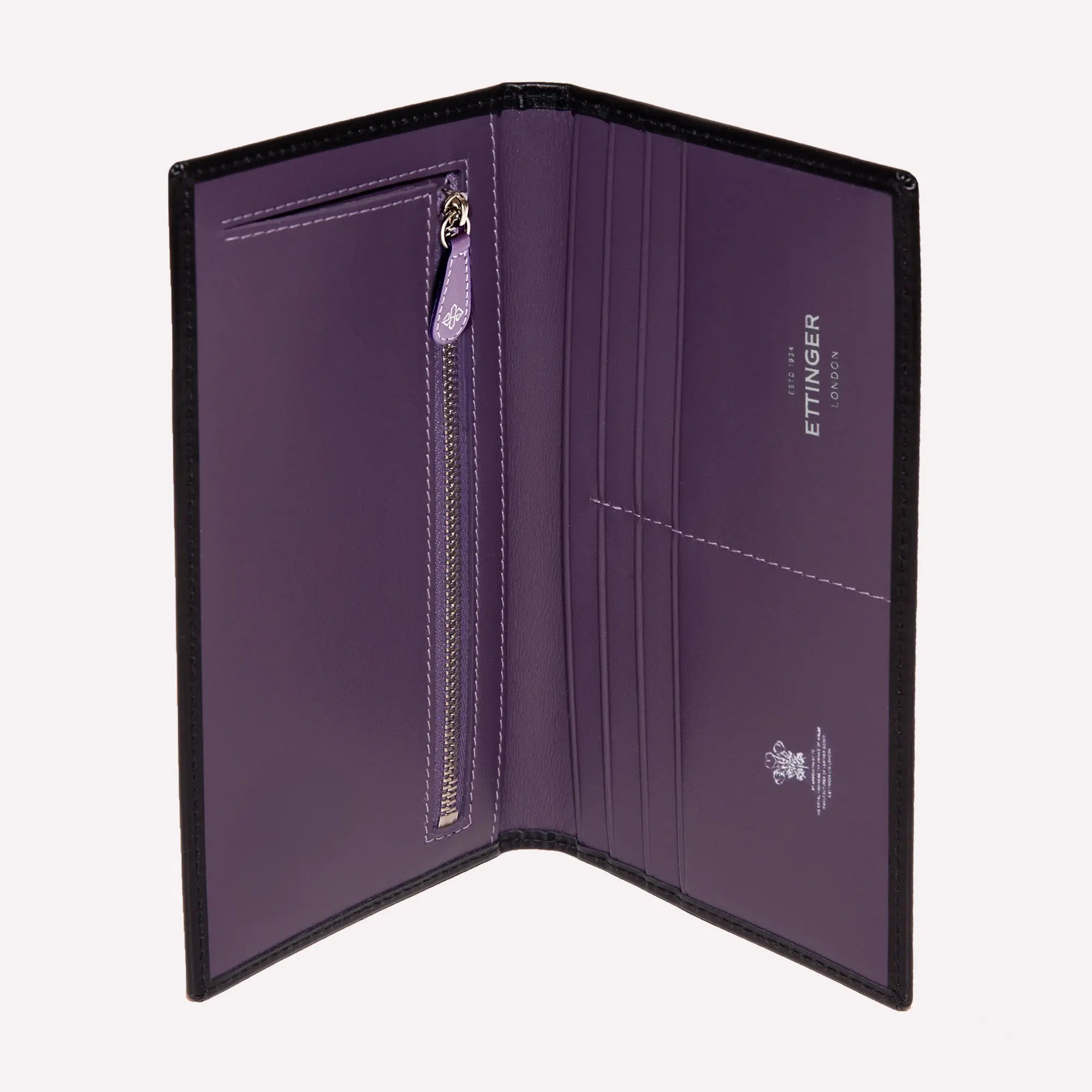小物 ETTINGER LONG WALLET WITH ZIPPED POCKET BH953AJRGRL_LongWalletwithZipp